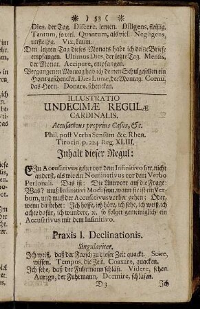 Illustratio Undecimæ Regulæ Cardinalis. - Illustratio Duodecimæ Regulæ Cardinalis.