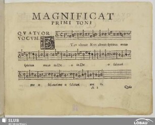 Magnificat primi toni