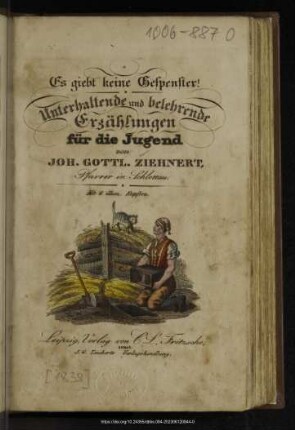 Es giebt keine Gespenster! : unterhaltende und belehrende Erzählungen für die Jugend