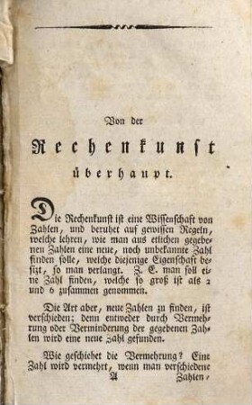 J. G. Schmalzrieds vollständige Anleitung zur Reesischen Rechnung