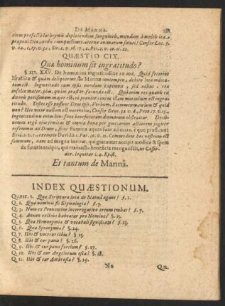Index Quaestionum.