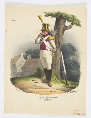 Légions Départementales, Blatt 38 der Folge "Troupes françaises"