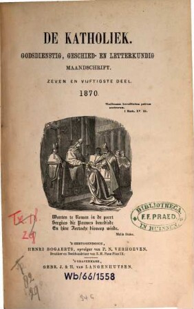 De Katholiek. 57. 1870