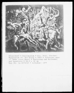 Mappenwerk IV: Der Krieg — Totentanz anno 17 (Höhe toter Mann)