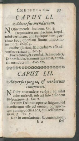 Caput LI - Caput LVIII