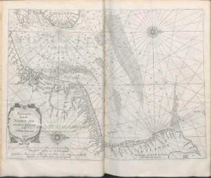 Pascaarte van de Noord Zee