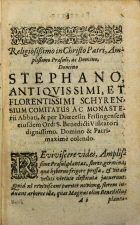 Mariani congregationis Benedictinae qui primitus cultum M. Virginis illustrarunt et propagarunt : luce donati publica