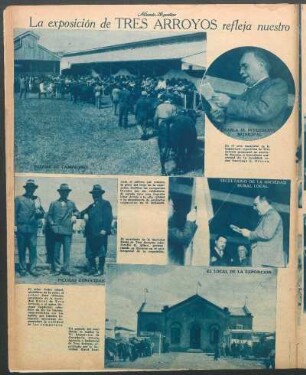La exposición de Tres Arroyos refleja nuestro progreso agropecuario e industrial [Fotografías]