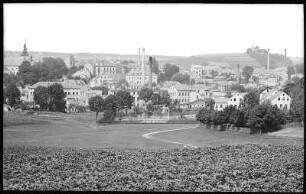 Rumburg. Stadtansicht mit Johannesberg