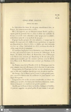 Cinquième Partie. Tissus De Crin
