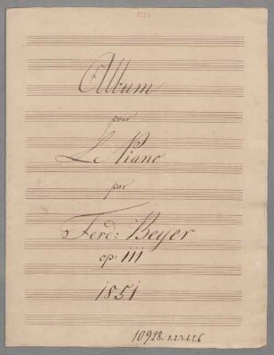 6 Keyboard pieces; pf; op. 111 - BSB Mus.Schott.Ha 11715-2