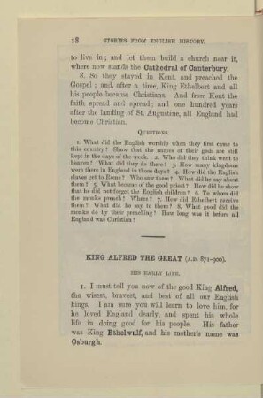 King Alfred the great