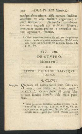 Tit. XIII. De Stupro