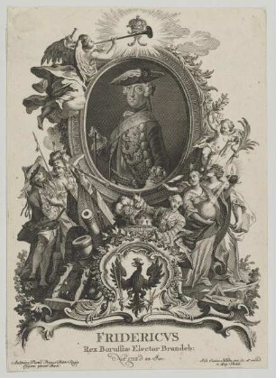Bildnis des Fridericvs Rex Borussia