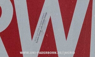 Nicht auf STOP-Schilder kleben! System change, not climate change