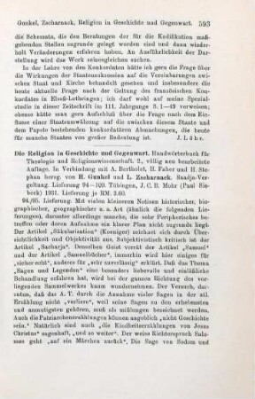 593-598 [Rezension] S - Z