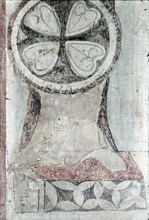 Achter Apostel: Johannes (Apsis, südliches Fenster, linker Pfeiler)