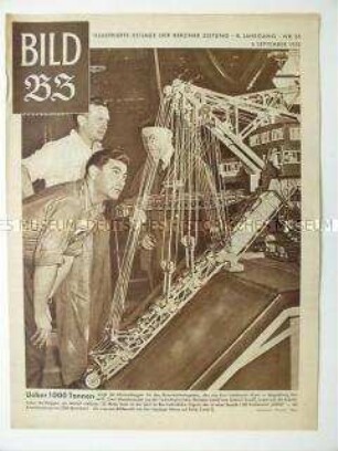 Illustrierte Beilage der "Berliner Zeitung" u.a. zur Leipziger Messe 1953