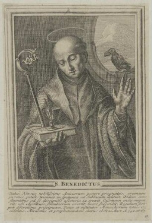 Bildnis des S. Benedictus