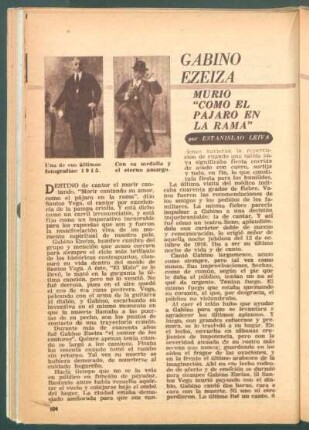 Murió "como el Pájaro en la rama"