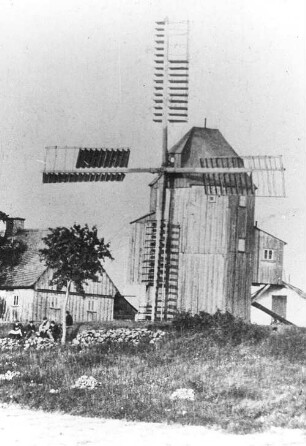 Obercunnersdorf. Bergmühle, Bockmühle, vor 1903, Repro (Ausschnitt aus: df_ra_0000392)