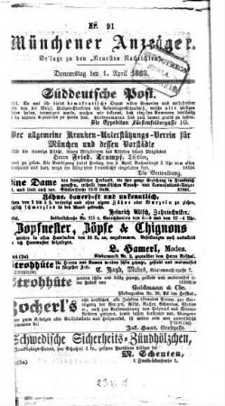 Neueste Nachrichten aus dem Gebiete der Politik. 1869, [a] = Münchener Anzeiger, 4 - 6