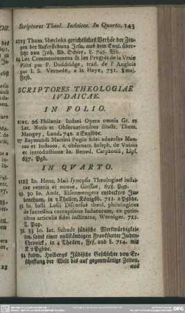 Scriptores Theologiae Iudaicae