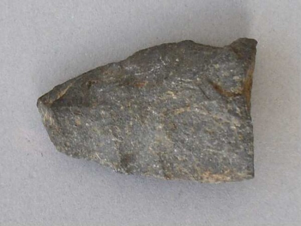 Stone spearhead