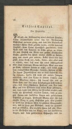 Eilftes Capitel.