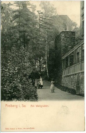 Freiberg. Am Wallgraben
