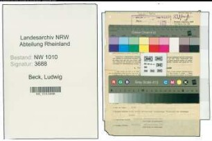 Entnazifizierung Ludwig Beck , geb. 28.06.1900 (Chemiker)
