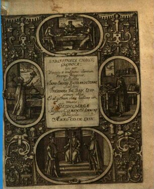 Bibliotheca chalcographica hoc est virtute et eruditione clarorum virorum imagines, 1-5