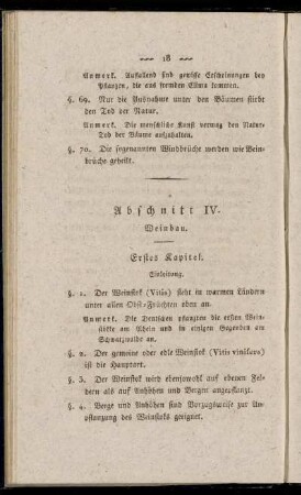 Abschnitt IV. Weinbau.