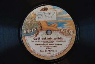 Gott sei mir gnädig : Arie aus dem Oratorium "Paulus" / (Mendelssohn)