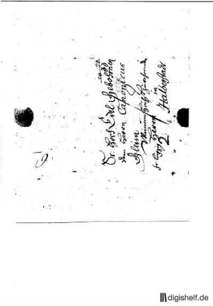 18: Brief von Johann Martin Michaelis an Johann Wilhelm Ludwig Gleim