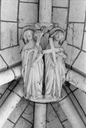 Engel mit Marterwerkzeugen, Schwamm und Kreuz