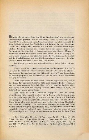 Zur Kenntnis der unterschwefelsauren Salze