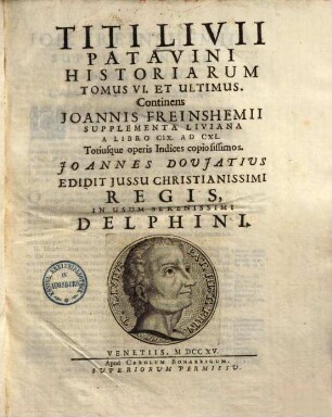Titi Livii Patavini historiarum libri qui extant, 6