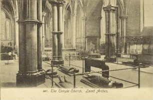The Temple Church. Laced Arches.