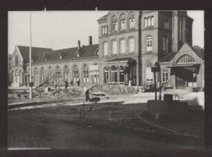 Bahnhof, Neugestaltung des Vorplatzes. Detmold