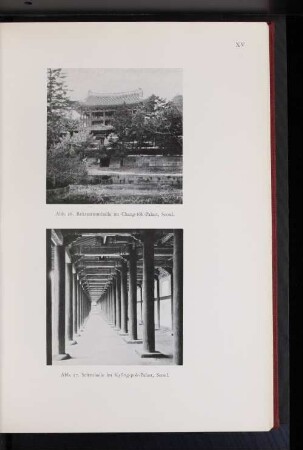Abb. 26. Rekreationshalle im Chang-tok-Palast, Seoul.