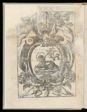 Bischöfliches Signum, Holzschnitt