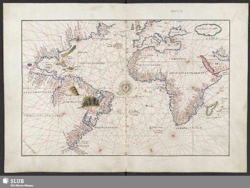 [Atlantik mit Neuer Welt, Teile von Europa und Afrika]