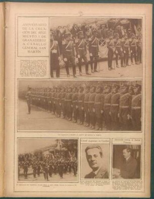 Aniversario de la creación del Regimiento I de Granaderos a Caballo General San Martín