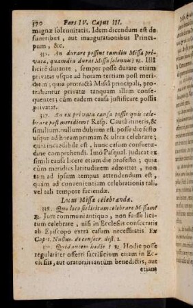 370-378, Locus Missa