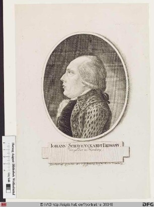 Bildnis Johann Schweyckardt Erdmann