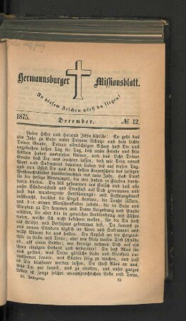No. 12. December. 1875.