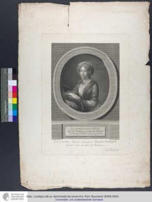 Elisabeth Alexiewna : Grande Duchesse de toutes les Russies : née Princesse de Baden 1779 le 13 Janvier / Peint par Louise le Brun ; Gravé par Ign. S. Klauber