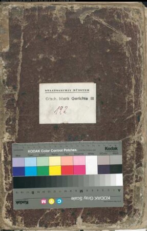 Hypothekenbuch der Bauerschaft Schwelm