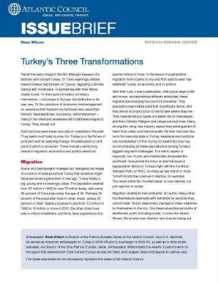 Turkey's three transformations